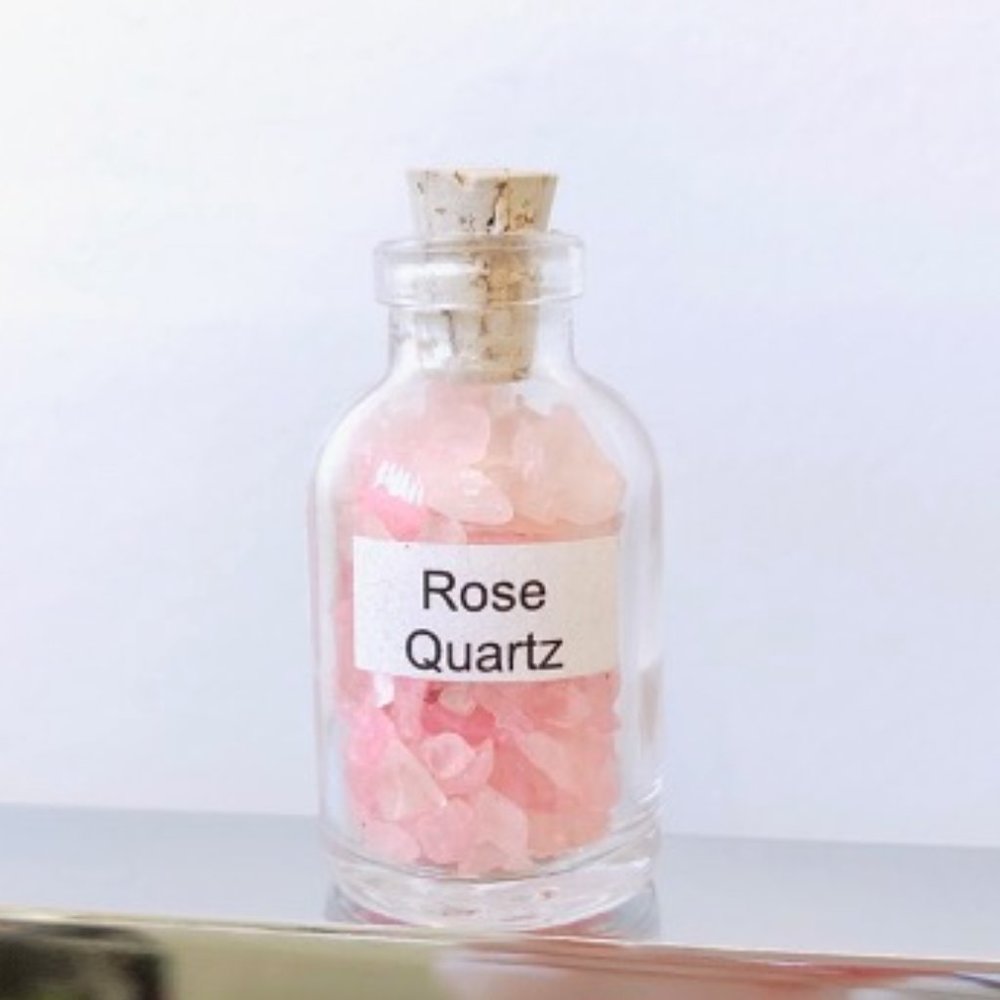 NEW Rose Quartz Bottle (Mini Size)